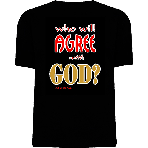 Who Will Agree with God T Shirt