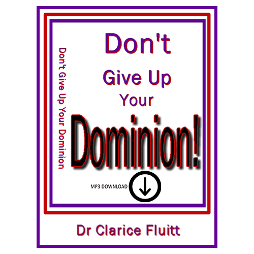 Don't Give Up Your Dominion
