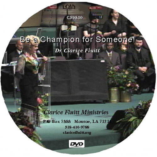 Be A Champion for Someone DVD