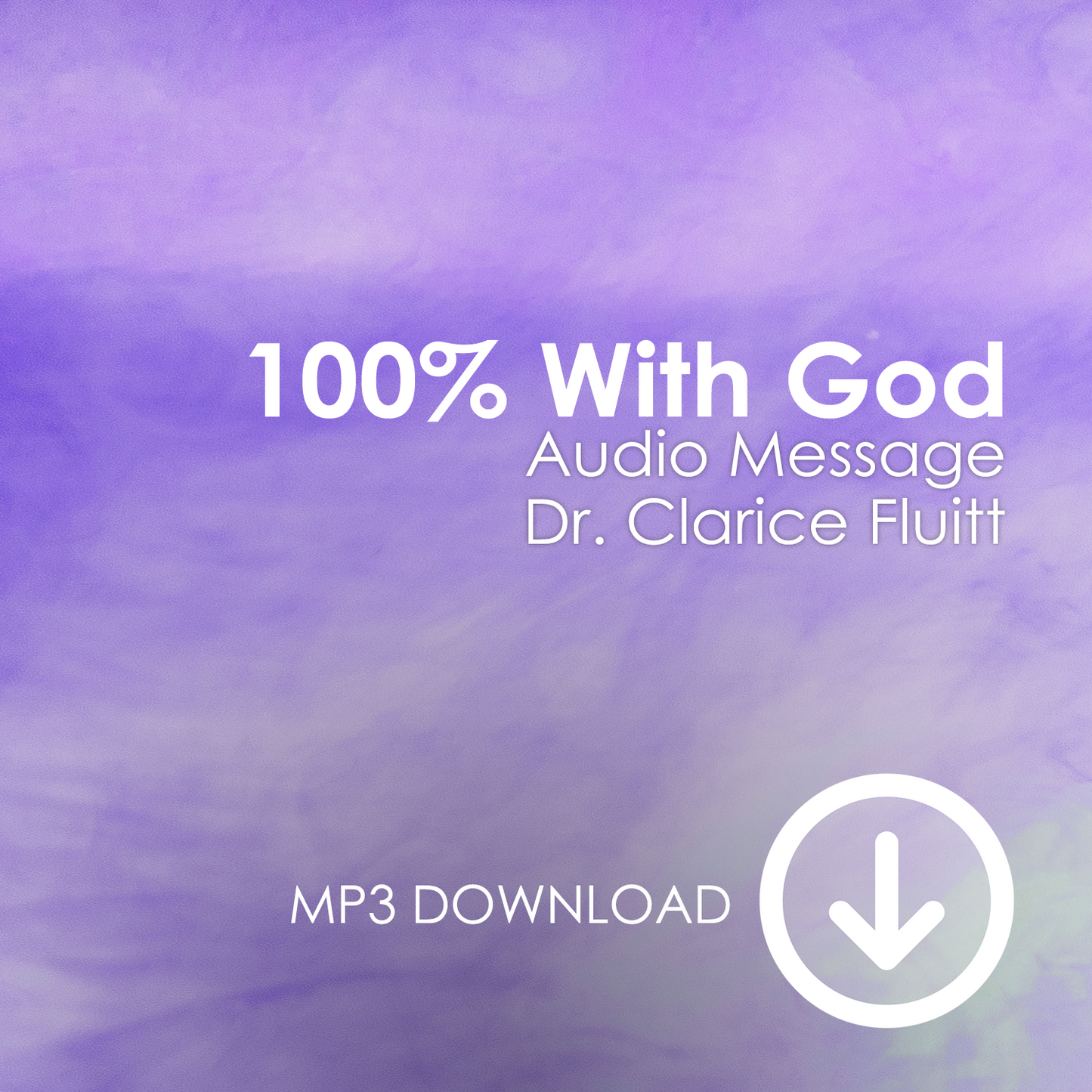 100% With God MP3