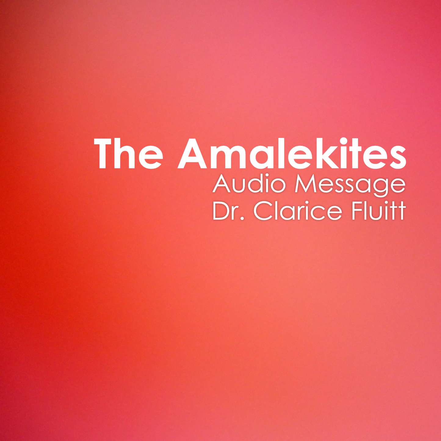 The Amalekites CD