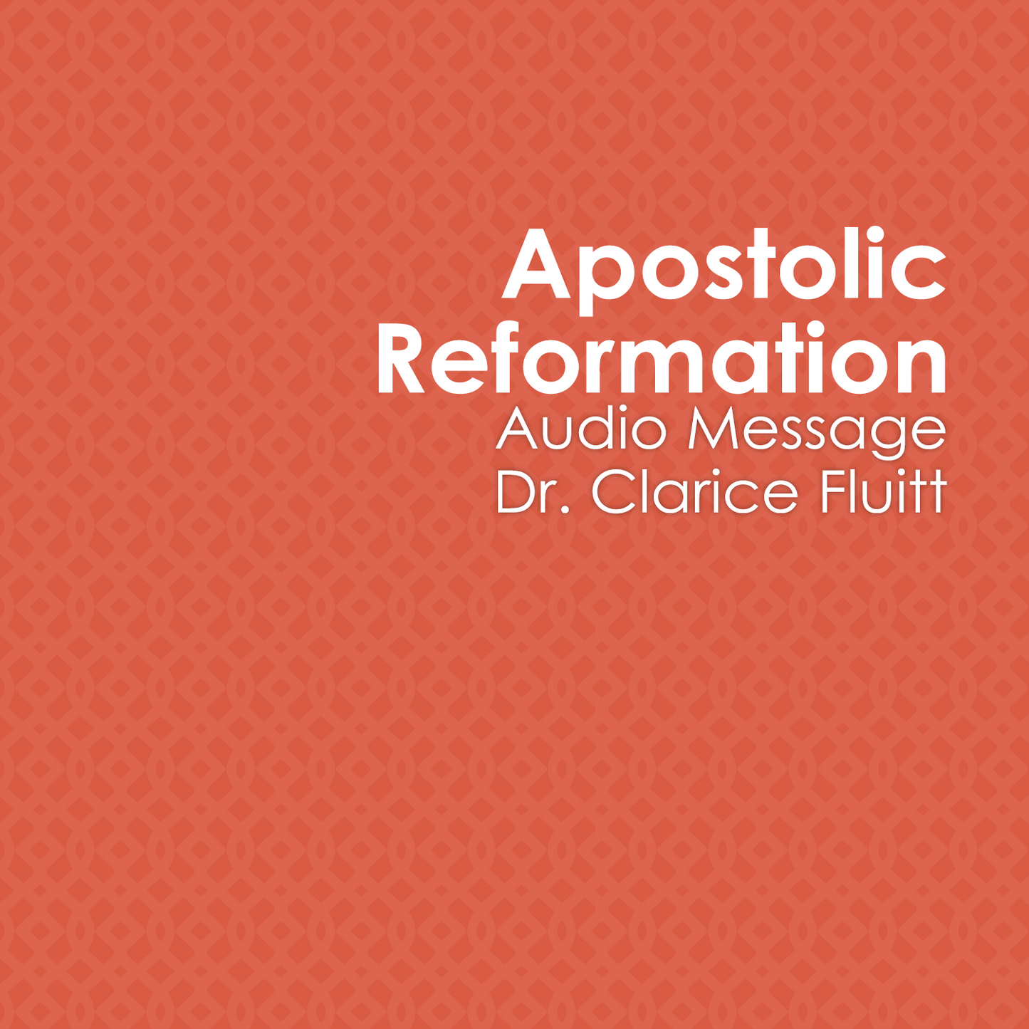 Apostolic Reformation CD
