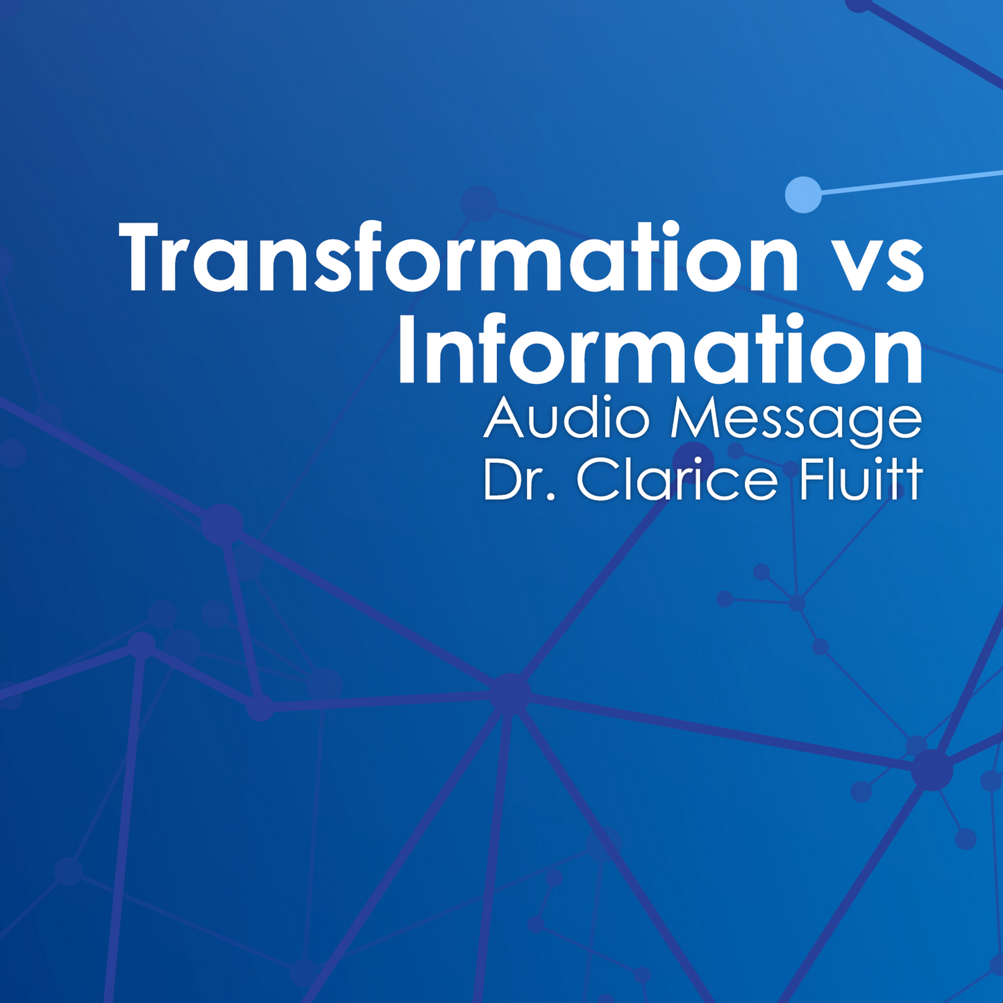 Transformation Vs Information CD